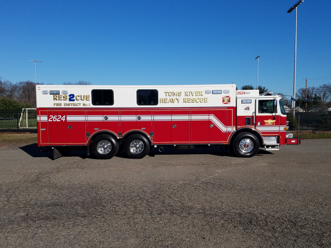 Pierce Fire Truck - Arrow XT Heavy Duty Walk-in Rescue delivered to the