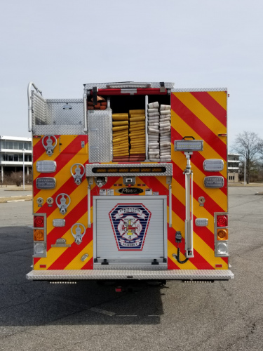 Pierce Fire Truck Enforcer PUC Pumper delivered to 