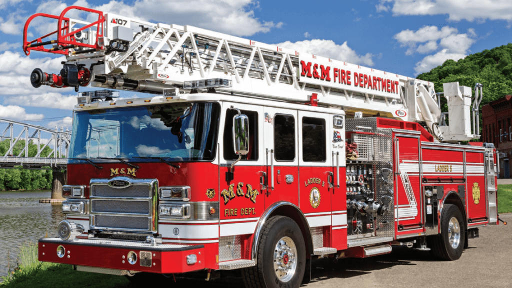 rc ladder fire truck