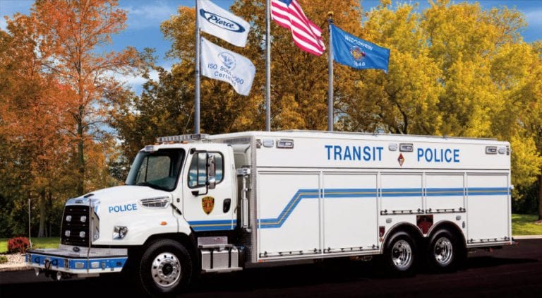 Pierce Fire Truck Heavy Duty Non-Walk-In Rescue to New Jersey Transit - FSS