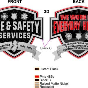 60th Anniversary Challenge Coins